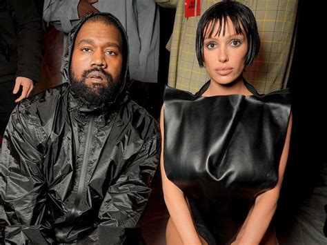 Kanye West Protective of Wife Bianca Censori While Out in All。